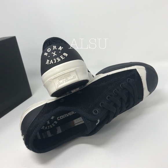 Converse Jack Purcell OX Signature Fur BlackEgretW - Picture 4 of 8